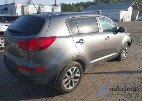 2016 Kia Sportage Lx из США, поврежденный, VIN KNDPBCAC0G7844785